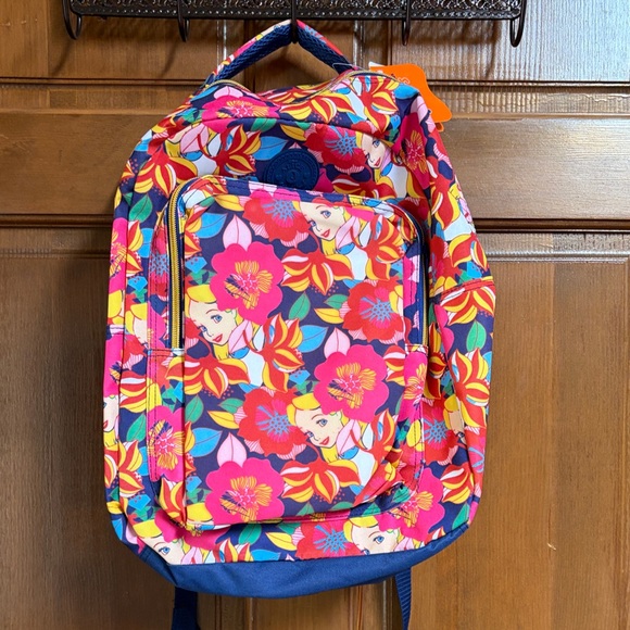 Disney Handbags - NWT Disney Alice in Wonderland Floral Backpack